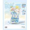 LOZ 1681 Q MÁY GACHA DỄ THƯƠNG DUODUO XANH DỪA bộ đồ chơi xếp lắp ráp ghép mô hình 436 khối