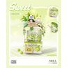 LOZ 1682 Q MÁY GACHA DỄ THƯƠNG BAMBOO JASMINE bộ đồ chơi xếp lắp ráp ghép mô hình 409 khối
