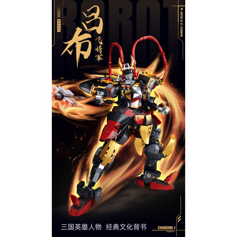 SLUBAN M38-B1269 B1269 1269 M38B1269 38-B1269 BẬC THẦY CƠ KHÍ TƯỚNG QUÂN BAY LỮ BỐ bộ đồ chơi xếp lắp ráp ghép mô hình ROBOT 552 khối