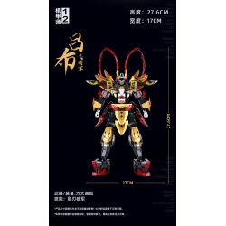 SLUBAN M38-B1269 B1269 1269 M38B1269 38-B1269 BẬC THẦY CƠ KHÍ TƯỚNG QUÂN BAY LỮ BỐ bộ đồ chơi xếp lắp ráp ghép mô hình ROBOT 552 khối