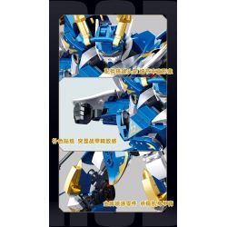 SLUBAN M38-B1270 B1270 1270 M38B1270 38-B1270 BẬC THẦY CƠ GIỚI TƯỚNG QUÂN CHIẾN THẮNG ZHAO YUN bộ đồ chơi xếp lắp ráp ghép mô hình ROBOT 555 khối