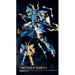 SLUBAN M38-B1270 B1270 1270 M38B1270 38-B1270 BẬC THẦY CƠ GIỚI TƯỚNG QUÂN CHIẾN THẮNG ZHAO YUN bộ đồ chơi xếp lắp ráp ghép mô hình ROBOT 555 khối