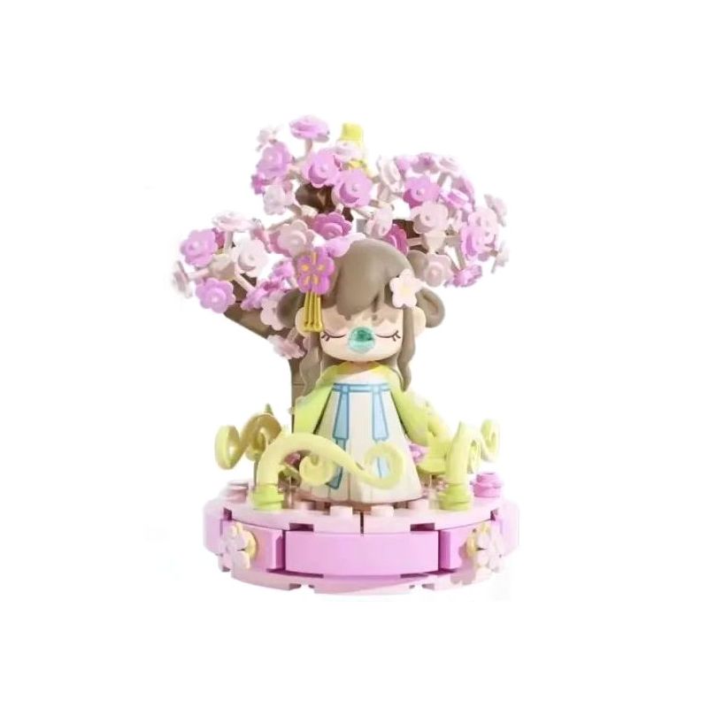 JAKI HK101 RUOLAI NANCI THƠ CA 6 PHONG CÁCH NGỦ TRONG MÙA XUÂN KHÔNG NHẬN RA BÌNH MINH NGƯỜI Ở SÂU RỪNG BIẾT MỘT CON SẾU GIỮA TRỜI VẮT XUẤT HIỆN TRÊN MÂY DƯỜNG NHƯ DẢI NGÂN HÀ ĐÃ LẶN BẦU LÁ SƯƠNG ĐỎ HOA THÁNG HAI MONG BẠN HÁI THÊM bộ đồ chơi xếp lắp ráp ghép mô hình