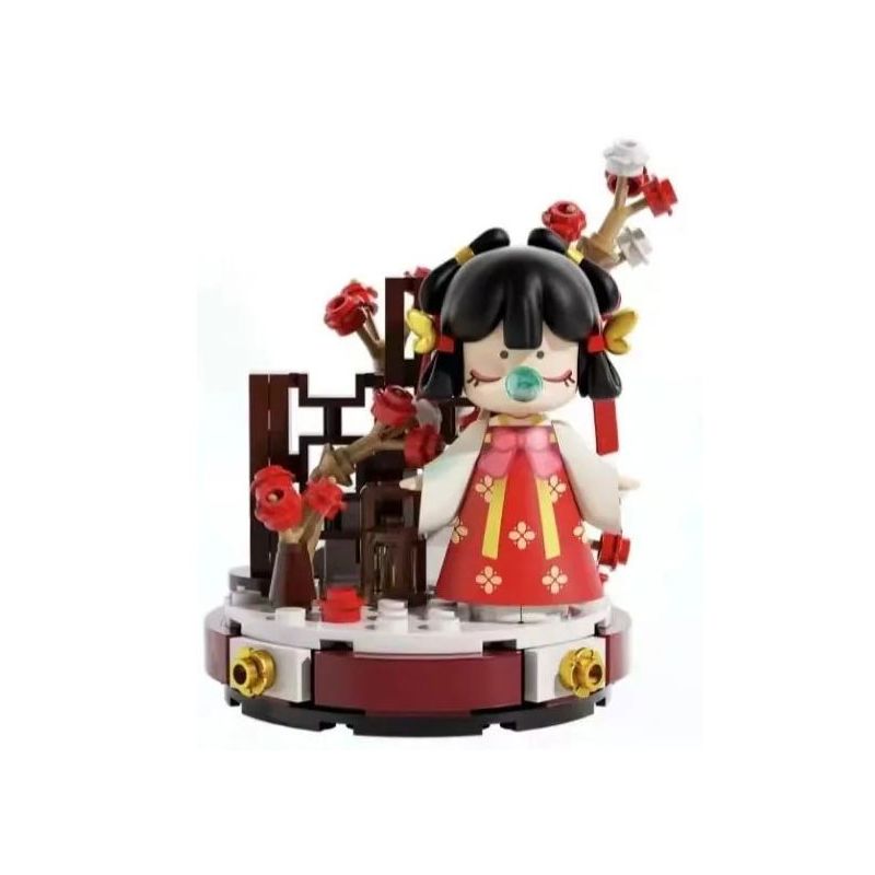 JAKI HK101 RUOLAI NANCI THƠ CA 6 PHONG CÁCH NGỦ TRONG MÙA XUÂN KHÔNG NHẬN RA BÌNH MINH NGƯỜI Ở SÂU RỪNG BIẾT MỘT CON SẾU GIỮA TRỜI VẮT XUẤT HIỆN TRÊN MÂY DƯỜNG NHƯ DẢI NGÂN HÀ ĐÃ LẶN BẦU LÁ SƯƠNG ĐỎ HOA THÁNG HAI MONG BẠN HÁI THÊM bộ đồ chơi xếp lắp ráp ghép mô hình