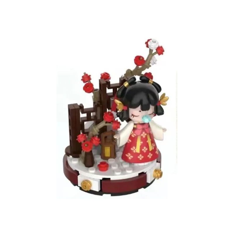 JAKI HK101 RUOLAI NANCI THƠ CA 6 PHONG CÁCH NGỦ TRONG MÙA XUÂN KHÔNG NHẬN RA BÌNH MINH NGƯỜI Ở SÂU RỪNG BIẾT MỘT CON SẾU GIỮA TRỜI VẮT XUẤT HIỆN TRÊN MÂY DƯỜNG NHƯ DẢI NGÂN HÀ ĐÃ LẶN BẦU LÁ SƯƠNG ĐỎ HOA THÁNG HAI MONG BẠN HÁI THÊM bộ đồ chơi xếp lắp ráp ghép mô hình