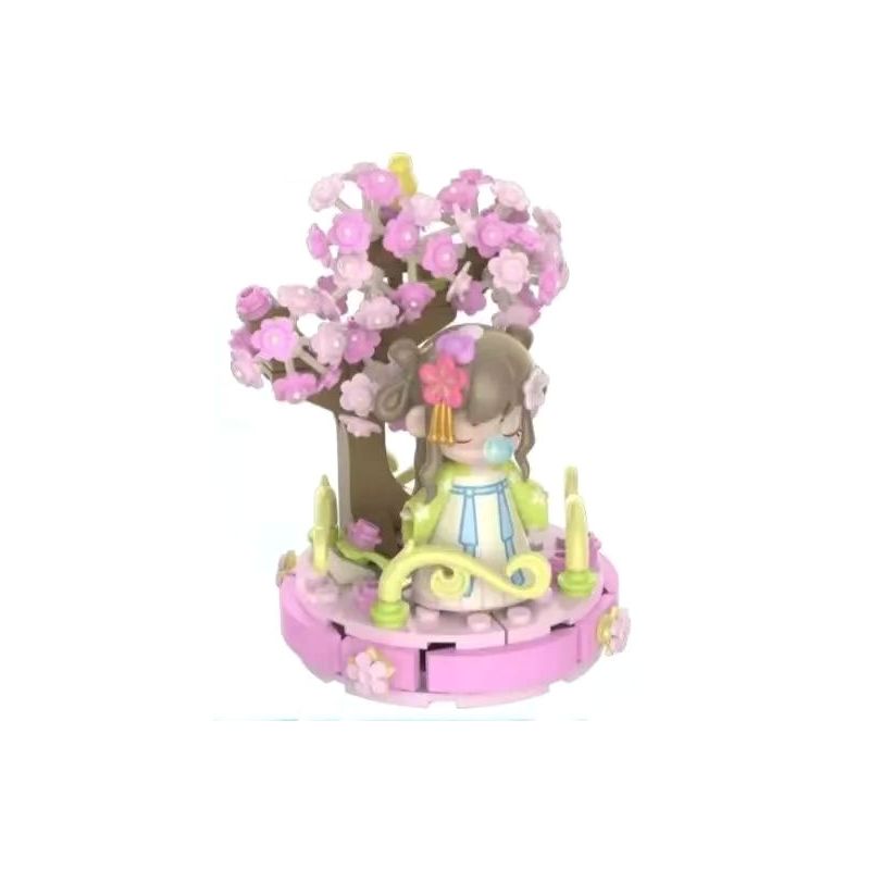 JAKI HK101 RUOLAI NANCI THƠ CA 6 PHONG CÁCH NGỦ TRONG MÙA XUÂN KHÔNG NHẬN RA BÌNH MINH NGƯỜI Ở SÂU RỪNG BIẾT MỘT CON SẾU GIỮA TRỜI VẮT XUẤT HIỆN TRÊN MÂY DƯỜNG NHƯ DẢI NGÂN HÀ ĐÃ LẶN BẦU LÁ SƯƠNG ĐỎ HOA THÁNG HAI MONG BẠN HÁI THÊM bộ đồ chơi xếp lắp ráp ghép mô hình