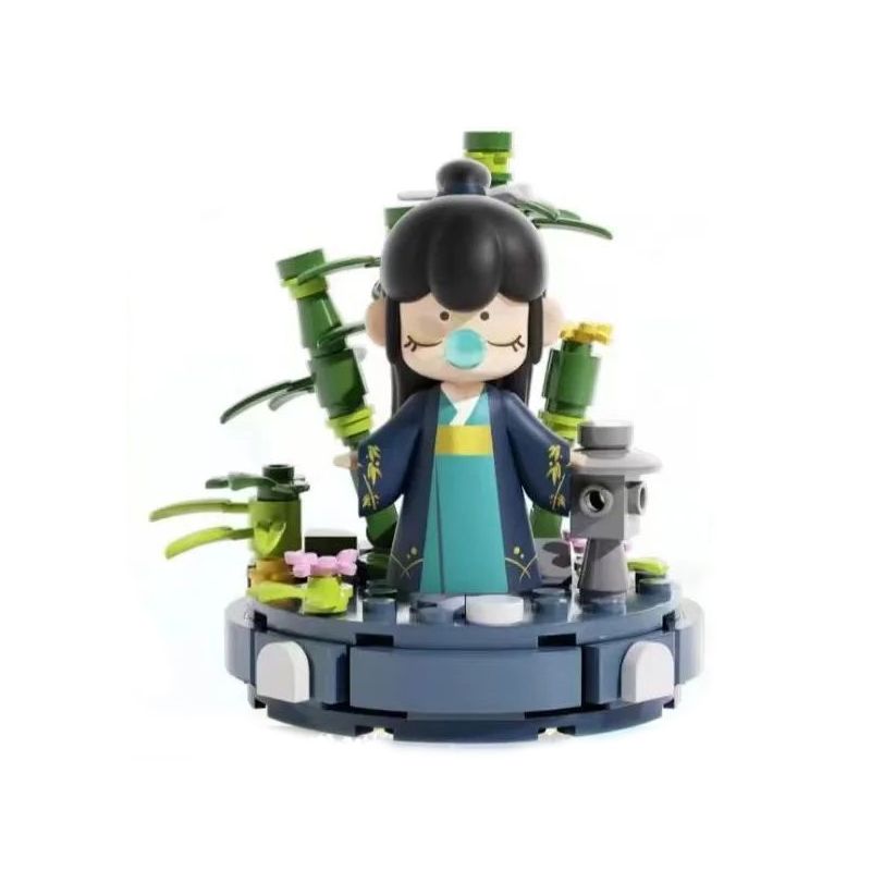 JAKI HK101 RUOLAI NANCI THƠ CA 6 PHONG CÁCH NGỦ TRONG MÙA XUÂN KHÔNG NHẬN RA BÌNH MINH NGƯỜI Ở SÂU RỪNG BIẾT MỘT CON SẾU GIỮA TRỜI VẮT XUẤT HIỆN TRÊN MÂY DƯỜNG NHƯ DẢI NGÂN HÀ ĐÃ LẶN BẦU LÁ SƯƠNG ĐỎ HOA THÁNG HAI MONG BẠN HÁI THÊM bộ đồ chơi xếp lắp ráp ghép mô hình