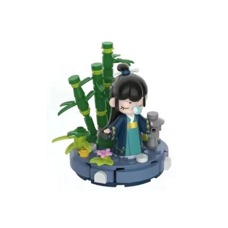 JAKI HK101 RUOLAI NANCI THƠ CA 6 PHONG CÁCH NGỦ TRONG MÙA XUÂN KHÔNG NHẬN RA BÌNH MINH NGƯỜI Ở SÂU RỪNG BIẾT MỘT CON SẾU GIỮA TRỜI VẮT XUẤT HIỆN TRÊN MÂY DƯỜNG NHƯ DẢI NGÂN HÀ ĐÃ LẶN BẦU LÁ SƯƠNG ĐỎ HOA THÁNG HAI MONG BẠN HÁI THÊM bộ đồ chơi xếp lắp ráp ghép mô hình