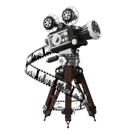 SEMBO 613013 MÁY QUAY PHIM CỔ ĐIỂN bộ đồ chơi xếp lắp ráp ghép mô hình CLASSIC CAMERA 655 khối