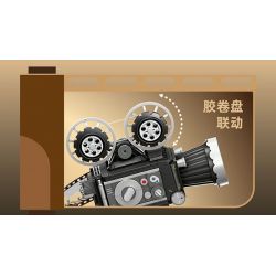 SEMBO 613013 MÁY QUAY PHIM CỔ ĐIỂN bộ đồ chơi xếp lắp ráp ghép mô hình CLASSIC CAMERA 655 khối