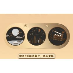 SEMBO 613013 MÁY QUAY PHIM CỔ ĐIỂN bộ đồ chơi xếp lắp ráp ghép mô hình CLASSIC CAMERA 655 khối