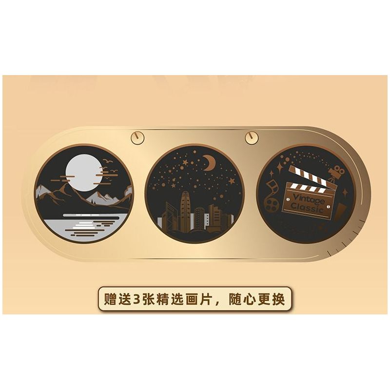 SEMBO 613013 MÁY QUAY PHIM CỔ ĐIỂN bộ đồ chơi xếp lắp ráp ghép mô hình CLASSIC CAMERA 655 khối