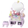 WEKKI 519003 CÔNG CHÚA TRONG MƠ BÀN TRANG ĐIỂM NHỎ YUNMENG MÀU TÍM bộ đồ chơi xếp lắp ráp ghép mô hình Girl Con Gái