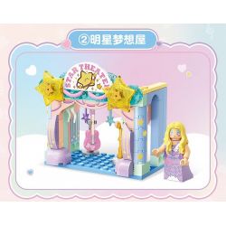 TOP TOY TC2512 2512 CĂN HỘ MƠ ƯỚC bộ đồ chơi xếp lắp ráp ghép mô hình 300 khối