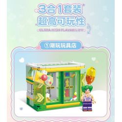 TOP TOY TC2512 2512 CĂN HỘ MƠ ƯỚC bộ đồ chơi xếp lắp ráp ghép mô hình 300 khối