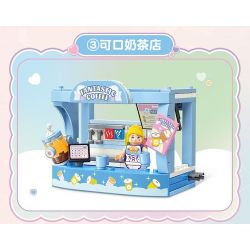 TOP TOY TC2512 2512 CĂN HỘ MƠ ƯỚC bộ đồ chơi xếp lắp ráp ghép mô hình 300 khối