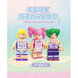 TOP TOY TC2513 2513 XÔ CỬA HÀNG ĐẦY MÀU SẮC bộ đồ chơi xếp lắp ráp ghép mô hình 300 khối