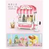 CACO S020 SNOOPY QUÁN TRÀ SỮA bộ đồ chơi xếp lắp ráp ghép mô hình Movie & Game SNOOPY MILK TEA Phim Và Trò Chơi 336 khối