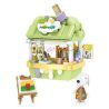 CACO S023 SNOOPY CỬA HÀNG TRANH ẢNH bộ đồ chơi xếp lắp ráp ghép mô hình Movie & Game SNOOPY PORTRAIT Phim Và Trò Chơi 376 khối