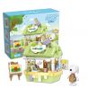 CACO S023 SNOOPY CỬA HÀNG TRANH ẢNH bộ đồ chơi xếp lắp ráp ghép mô hình Movie & Game SNOOPY PORTRAIT Phim Và Trò Chơi 376 khối