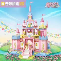 KEEPPLEY 36016 CÔNG CHÚA TUYỆT VỜI LÂU ĐÀI CỔ TÍCH bộ đồ chơi xếp lắp ráp ghép mô hình Girl Con Gái