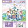KEEPPLEY 36017 CÔNG CHÚA TUYỆT VỜI LÂU ĐÀI BĂNG GIẢ TƯỞNG bộ đồ chơi xếp lắp ráp ghép mô hình Girl Con Gái