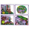 ZHEGAO LZ8296 8296 CỬA HÀNG HOA TIVI bộ đồ chơi xếp lắp ráp ghép mô hình FLOWER SHOP 3396 khối