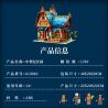 ZHEGAO 613010 TRANG VIÊN THỜI TRUNG CỔ bộ đồ chơi xếp lắp ráp ghép mô hình Medieval Castle MEDIEVAL VINTAGE MANOR HOUSE Chiến Tranh Trung Cổ 1749 khối