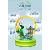 ZHEGAO 623004 ÁNH TRĂNG TRÊN AO SEN bộ đồ chơi xếp lắp ráp ghép mô hình LOTUS POND MOONLIGHT 720 khối