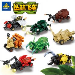 Kazi KY6158 6158 JUNGLE SPEEDER 8 MẪU bộ đồ chơi xếp lắp ráp ghép mô hình