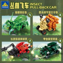 Kazi KY6158 6158 JUNGLE SPEEDER 8 MẪU bộ đồ chơi xếp lắp ráp ghép mô hình