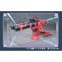 Bozhi 81062 MÁY KHOA HỌC VIỄN TƯỞNG bộ đồ chơi xếp lắp ráp ghép mô hình Military Army COMPOSITE DEFORMATION Quân Sự Bộ Đội 760 khối