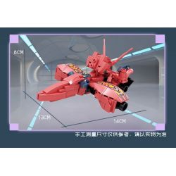 Bozhi 81062 MÁY KHOA HỌC VIỄN TƯỞNG bộ đồ chơi xếp lắp ráp ghép mô hình Military Army COMPOSITE DEFORMATION Quân Sự Bộ Đội 760 khối