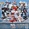 ZHEGAO KB2012 2012 KABAO CAR GOD TRỞ LẠI VỚI 5 MẪU XE bộ đồ chơi xếp lắp ráp ghép mô hình Movie & Game HELLO CARBOT Phim Và Trò Chơi 1484 khối