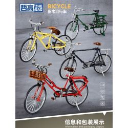 ZHEGAO 941001 28 LOẠI XE ĐẠP bộ đồ chơi xếp lắp ráp ghép mô hình Technic 28 BICYCLE Kỹ Thuật Công Nghệ Cao Mô Hình Phương Tiện 281 khối