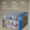 ZHEGAO 941003 XE ĐẠP RETRO CHÂU VÀ MỸ bộ đồ chơi xếp lắp ráp ghép mô hình Technic RETRO BICYCLE Kỹ Thuật Công Nghệ Cao Mô Hình Phương Tiện 281 khối