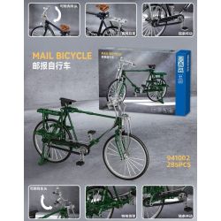 ZHEGAO 941004 XE ĐẠP CỔ ĐIỂN CỦA ANH bộ đồ chơi xếp lắp ráp ghép mô hình Technic RETRO BICYCLE Kỹ Thuật Công Nghệ Cao Mô Hình Phương Tiện 279 khối