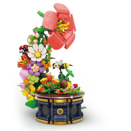 Kazi KY81122 81122 BUỔI HÒA NHẠC RỪNG RẬM bộ đồ chơi xếp lắp ráp ghép mô hình Arts & Crafts JUNGLE CONCERT 1426 khối