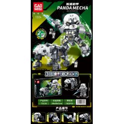 GAOMISI T3134 3134 PANDA MECHA BAMBOO SHADOW LORD JUNGLE bộ đồ chơi xếp lắp ráp ghép mô hình 561 khối