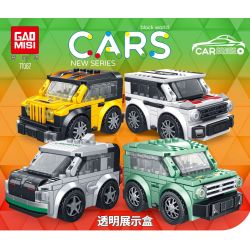 GAOMISI T1067 1067 XE THỂ THAO MINI 4 MẪU bộ đồ chơi xếp lắp ráp ghép mô hình Racers CARS Đua Tốc Độ 473 khối
