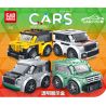 GAOMISI T1067 1067 XE THỂ THAO MINI 4 MẪU bộ đồ chơi xếp lắp ráp ghép mô hình Racers CARS Đua Tốc Độ 473 khối