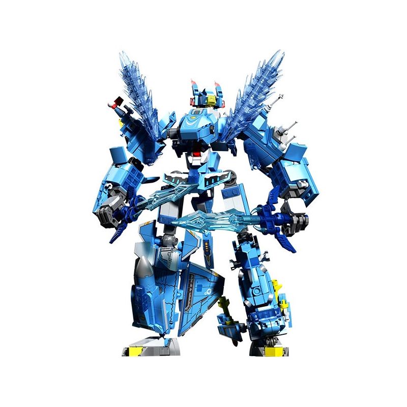 Lego SEMBO 103360 SEMBO 103361 SEMBO 103362 SEMBO 103363 Mecha Of Steel Xếp hình lắp ráp ghép mô hình Cơ Giáp Thép: Thợ săn biển cuồng nộ Chu Du