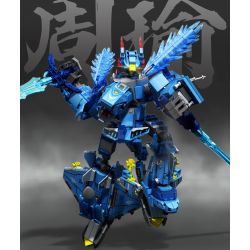 SEMBO 103360 103361 103362 103363 CƠ GIÁP THÉP THỢ SĂN BIỂN CUỒNG NỘ CHU DU bộ đồ chơi xếp lắp ráp ghép mô hình MECHA OF STEEL 858 khối