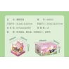 AREA-X AX0103 0103 NIỀM VUI BỐN MÙA NGÔN NGỮ CỦA HOA ANH ĐÀO XUÂN bộ đồ chơi xếp lắp ráp ghép mô hình SPRING CAMPING