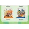 AREA-X AX0103 0103 NIỀM VUI BỐN MÙA NGÔN NGỮ CỦA HOA ANH ĐÀO XUÂN bộ đồ chơi xếp lắp ráp ghép mô hình SPRING CAMPING