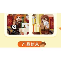 AREA-X AX0105 0105 BỐN MÙA VUI KHÓI MÂY CUỐI THU bộ đồ chơi xếp lắp ráp ghép mô hình AUTUMN CAMPING