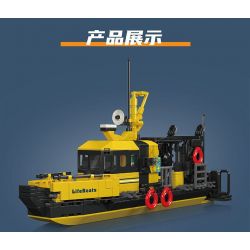 MouldKing 10080 Mould King 10080 XUỒNG CỨU SINH ĐA NĂNG NA UY bộ đồ chơi xếp lắp ráp ghép mô hình City NORWEGIAN MULTI-FUNCTIONAL LIFEBOAT Thành Phố 462 khối