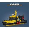 MouldKing 10080 Mould King 10080 XUỒNG CỨU SINH ĐA NĂNG NA UY bộ đồ chơi xếp lắp ráp ghép mô hình City NORWEGIAN MULTI-FUNCTIONAL LIFEBOAT Thành Phố 462 khối