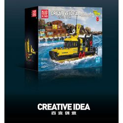 MouldKing 10080 Mould King 10080 XUỒNG CỨU SINH ĐA NĂNG NA UY bộ đồ chơi xếp lắp ráp ghép mô hình City NORWEGIAN MULTI-FUNCTIONAL LIFEBOAT Thành Phố 462 khối