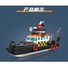 MouldKing 10081 Mould King 10081 TÀU CỨU HỘ ĐA NĂNG CỦA ANH bộ đồ chơi xếp lắp ráp ghép mô hình City BRITISH MULTI-FUNCTIONAL RESCUE BOAT Thành Phố 364 khối
